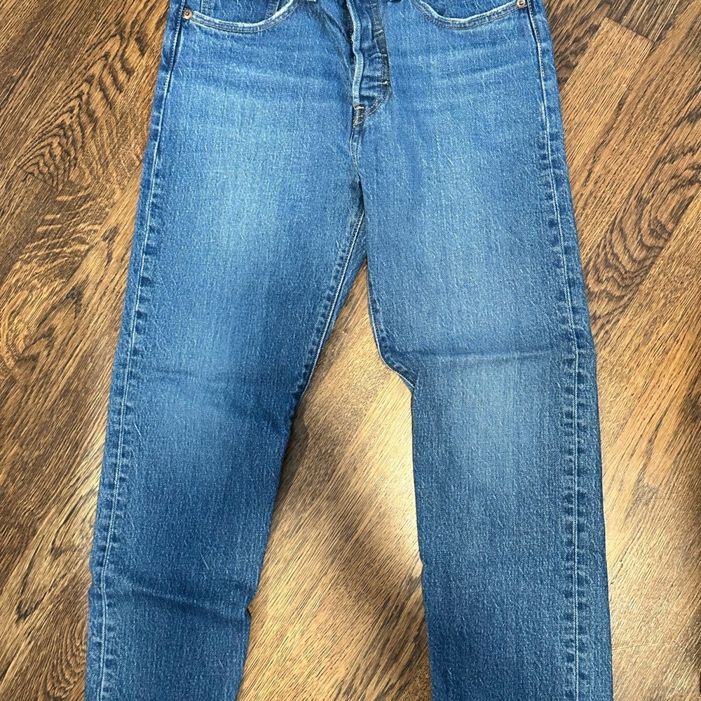 Levi's 501 Blue Denim Jeans